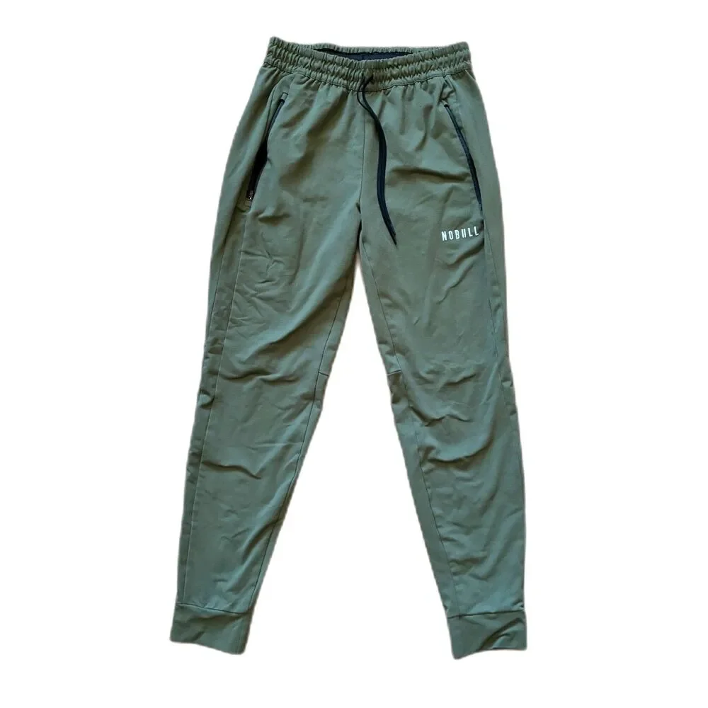 NOBULL Green Athletic Sports Sweatpants Pants Trousers  Mens Size Medium